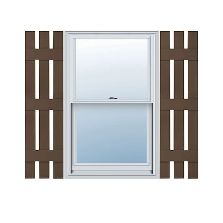 Ekena Millwork Builders Edge, TailorMade Three Board Spaced (3 Batten), Board-n-Batten Shutters, BES3120074009, PR BES3120074009